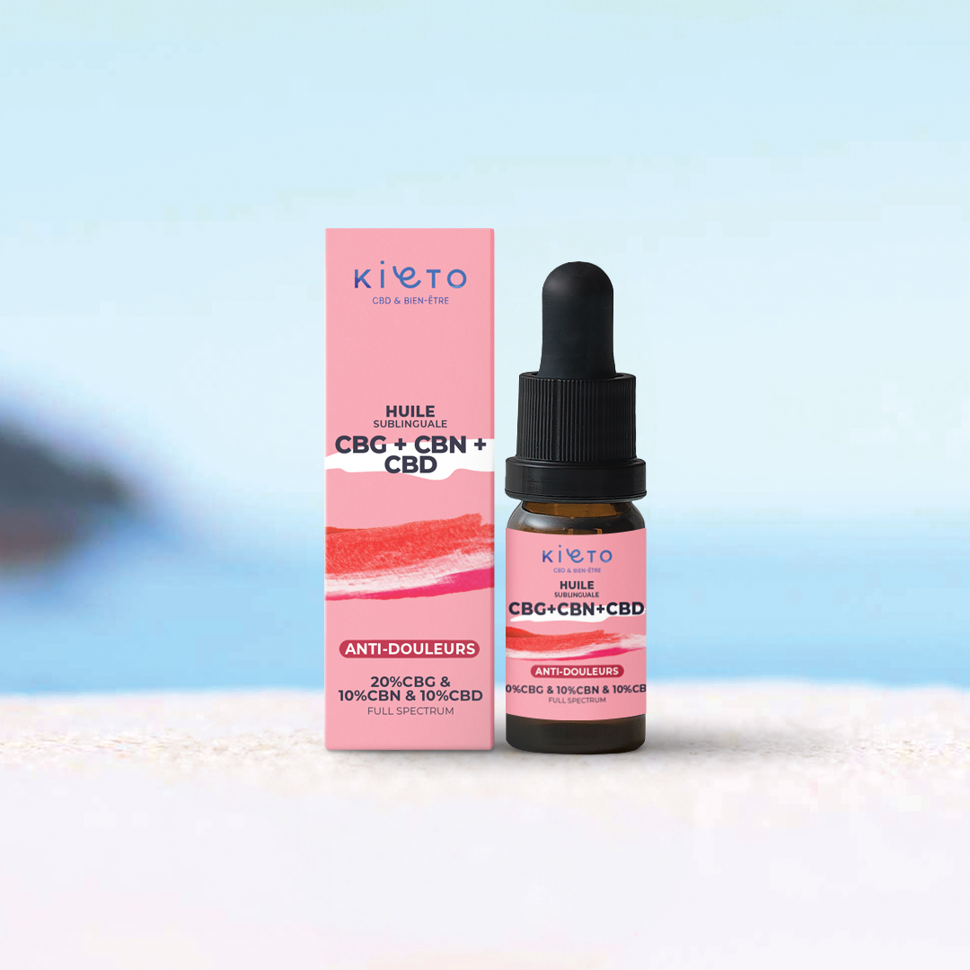 Huile Anti-Douleurs · CBG-CBN-CBD